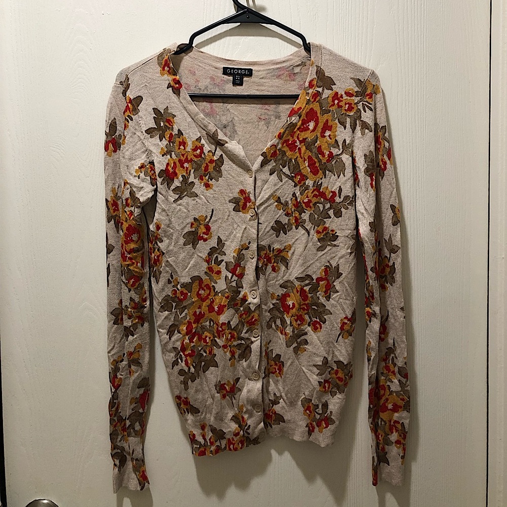 Floral cardigan